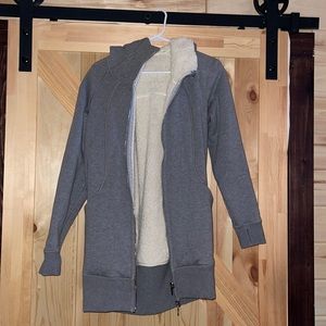 Size 4 Lululemon Reversible Long Jacket